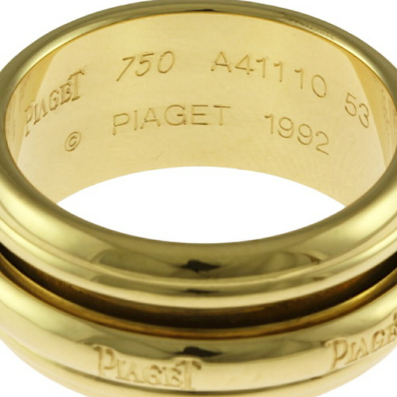 PIAGET Possession Ring 18k Gold Size 6.25 #53 - Picture 7 of 7